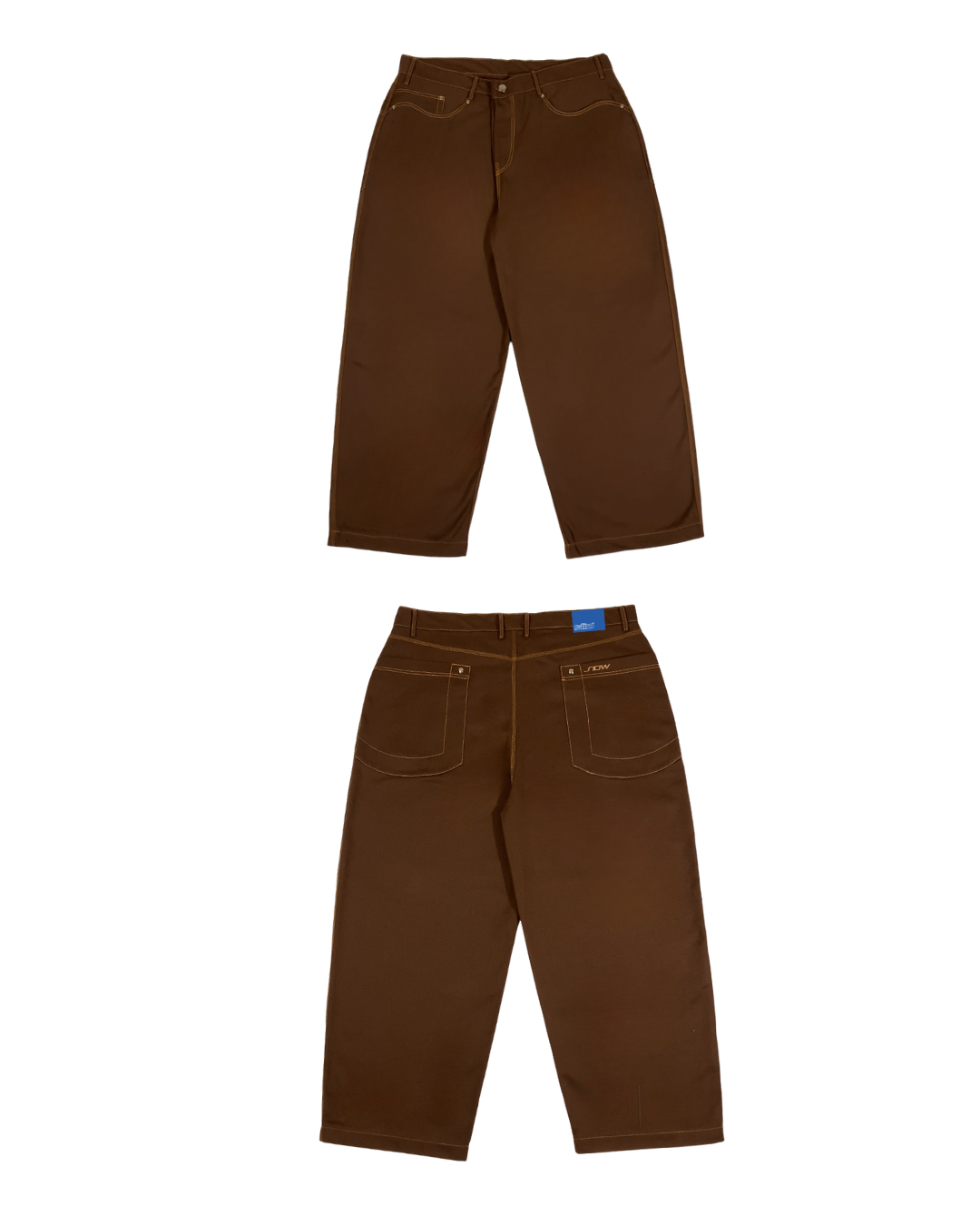CALÇA BAGGY "BROWN"