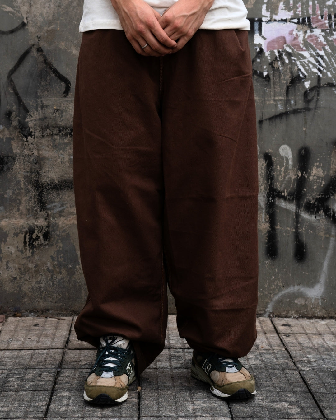 CALÇA BAGGY "BROWN"