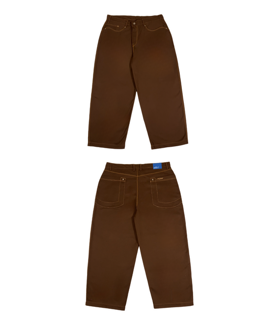 CALÇA BAGGY "BROWN"